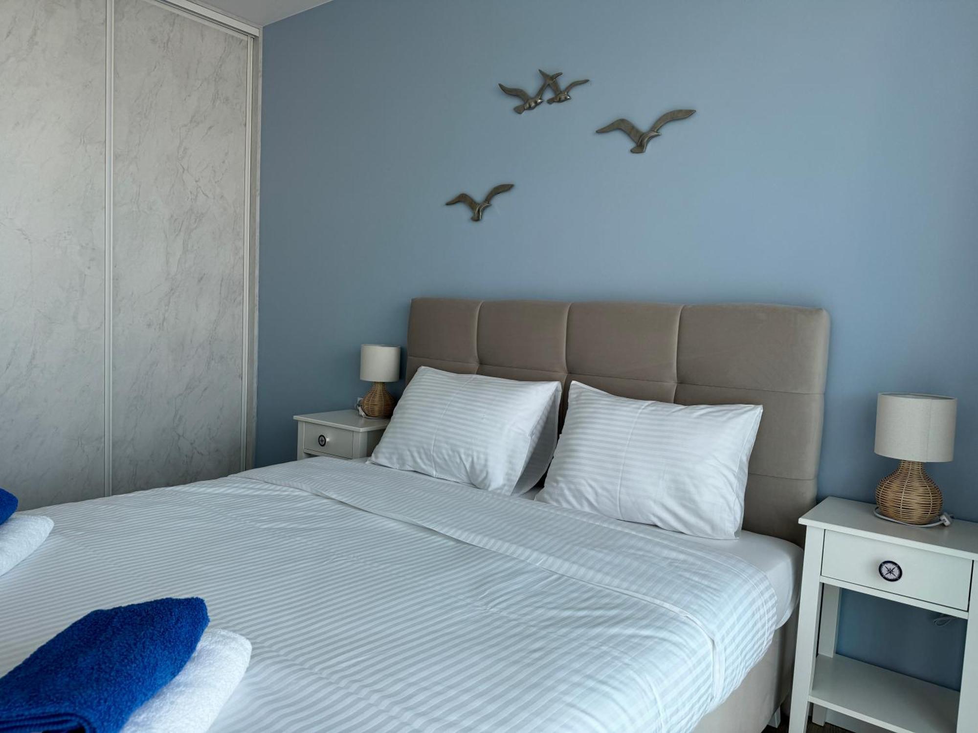 4Summer Kolobrzeg Apartamenty White Blue Sauna & Fitness & Parking 100 Metrow Do Pieknej Szerokiej Piaszczystej Plazy, Wspanialy Widok Z Duzego Tarasu! 100 Meter Zu Einem Schoenen Breiten Sandstrand, Herrliche Aussicht Von Einer Grossen Terrasse! Exteriör bild